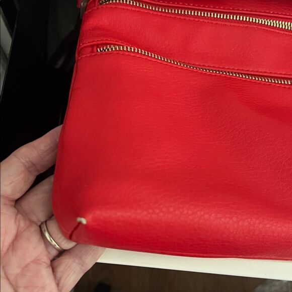 Anne Kline Red Traveler Crossbody - Picture 7 of 7